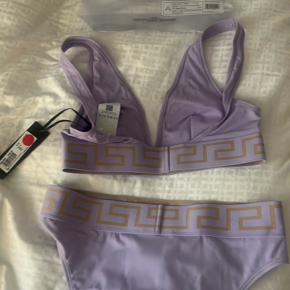 Versace 2 piece swim wear size 2 which fits a size8-10 - Picture 1 of 6